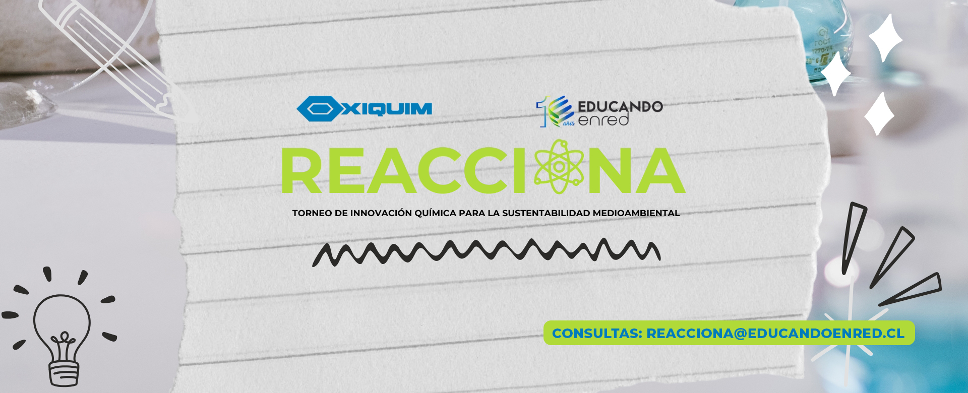 REACCIONA | Metodología del Aprendizaje Basado en Proyectos (ABPro) para generar propuestas innovadoras en Química